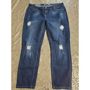 Cotton On Womens Curvy Boyfriend Jeans Denim